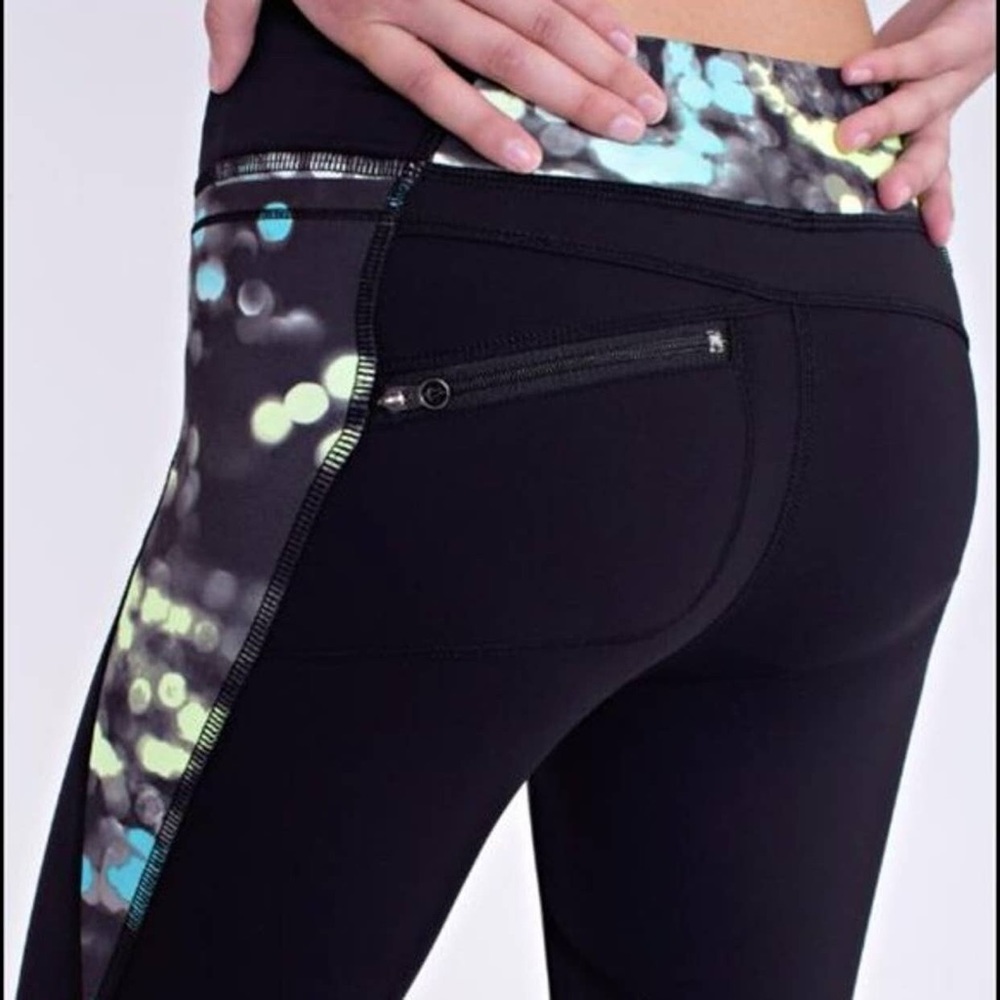 Ivivva Girls Set Your Mind Night Lights Pants Size 12 by Lululemon
